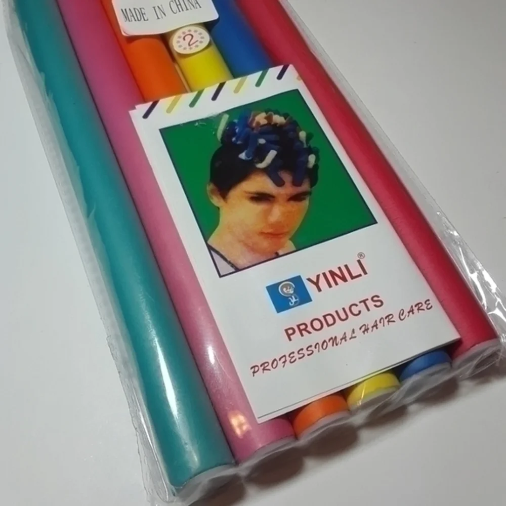 Bendy Foam Curling Rods- 6 Pack